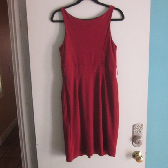 Eva Franco Womens Size 4 Red Knee Length Pullover Tank Dress - Picture 9 of 10